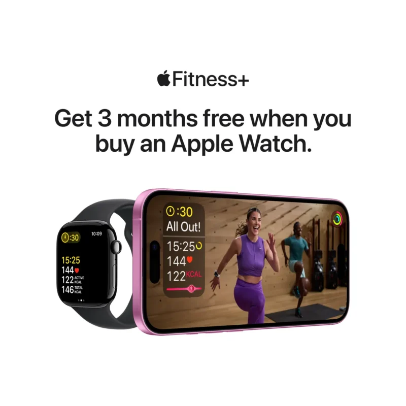 Apple Watch SE (2nd Gen), 40mm, Midnight Aluminium Case, GPS [2024] - Midnight Sport Band - S/M