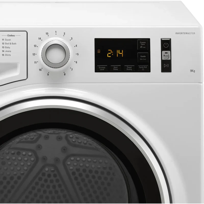 Hotpoint ActiveCare NTM1192SKUK 9Kg Heat Pump Tumble Dryer - White - A++ Rated